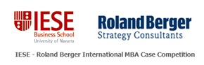 Logo of IESE - Roland Berger International MBA Case Competition