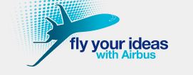 Logo of Fly your ideas - with Airbus
