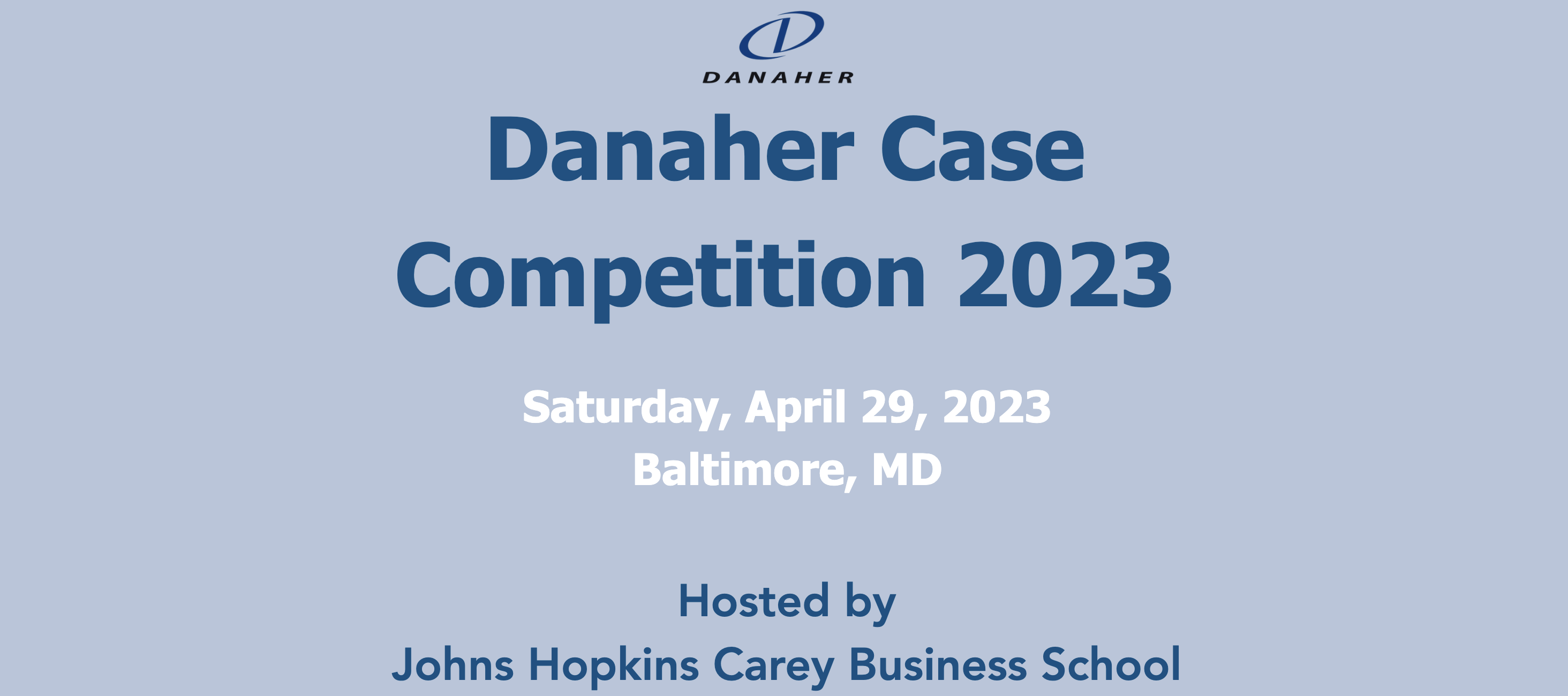 Danaher Case Competition 2023